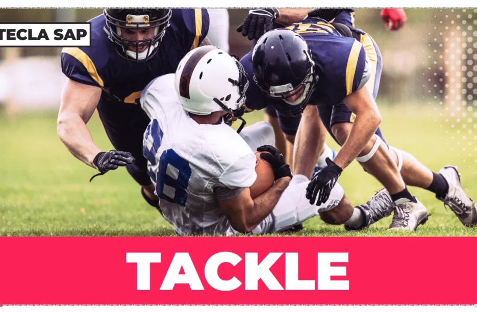 TACKLE? Qual é o significado e a tradução de TACKLE?