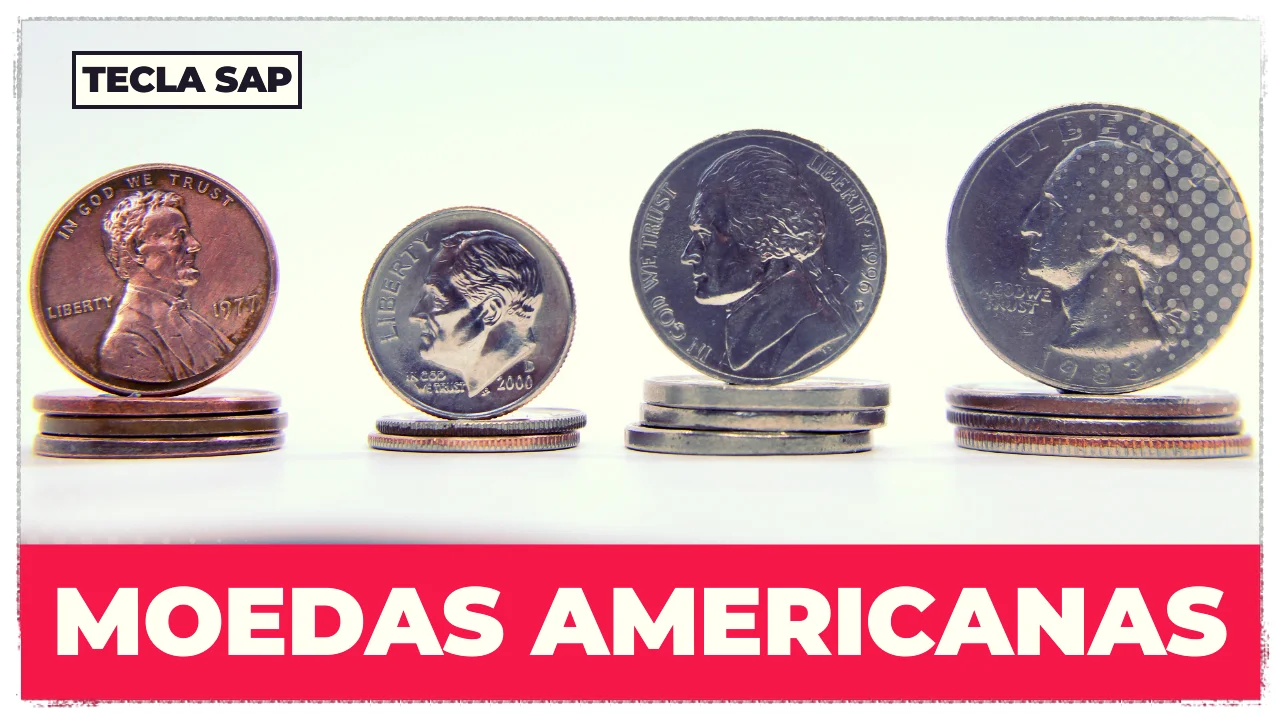 Quais são as moedas americanas e seus valores?