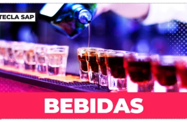 Bebidas – Lista de bebidas em inglês e português