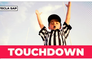 Qual é a tradução de “TOUCHDOWN”?