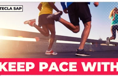 KEEP PACE WITH? Qual é o significado da expressão?